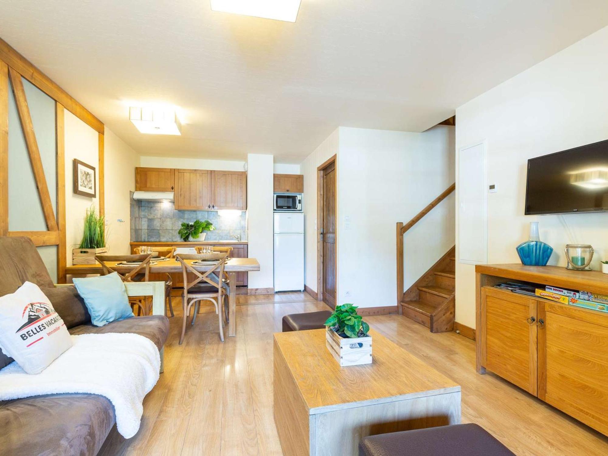Appartement De 70 M² Au Centre-Ville Avec Piscine, Hammam, Sauna Et Balcon Bien Expose - Fr-1-296-392 Saint-Lary-Soulan Εξωτερικό φωτογραφία